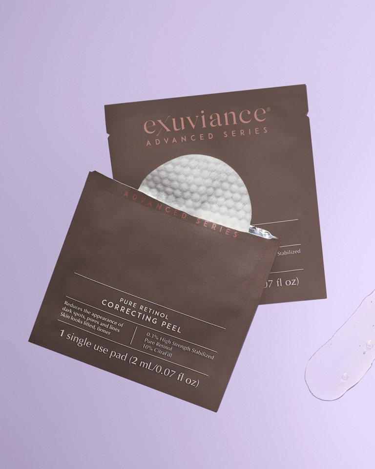 Kuva sosiaaliseen mediaan Exuviance Pure Retinol Correcting Peel