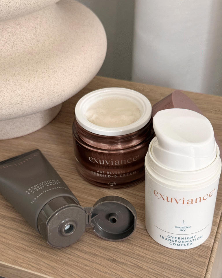 Kuva sosiaaliseen mediaan Exuviance Good Night duo 2