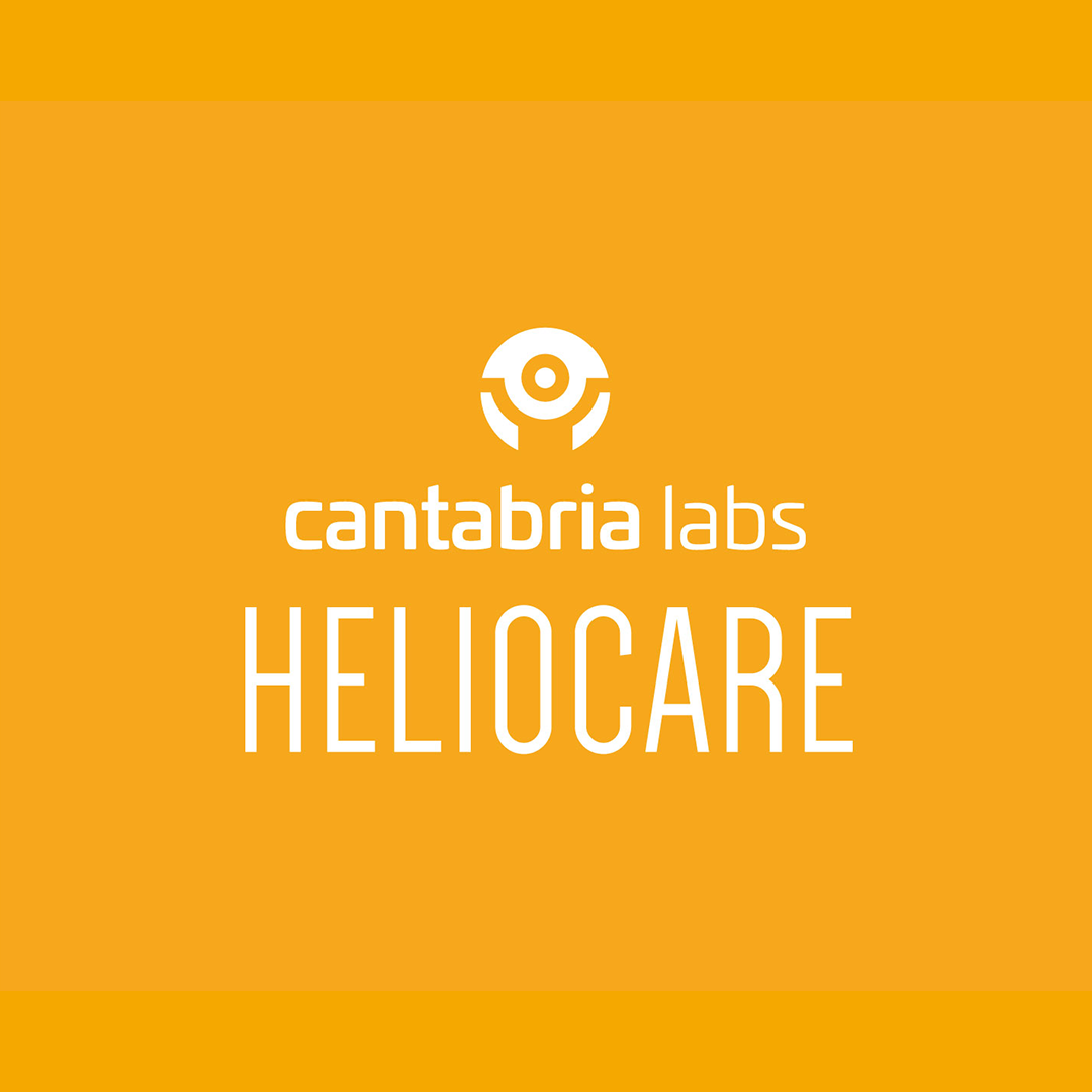 Kuva sosiaaliseen mediaan Heliocare "logo" square