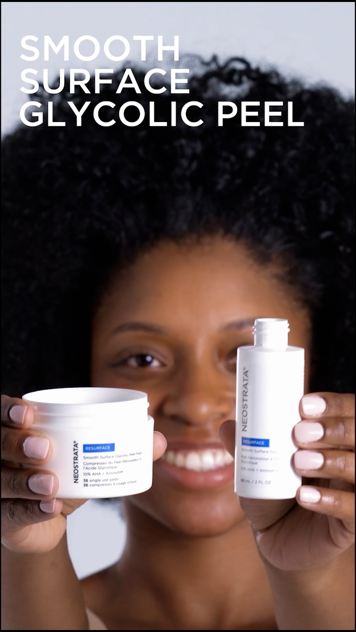 Video sosiaaliseen mediaan NEOSTRATA Smooth Surface Glycolic Peel Pads Story