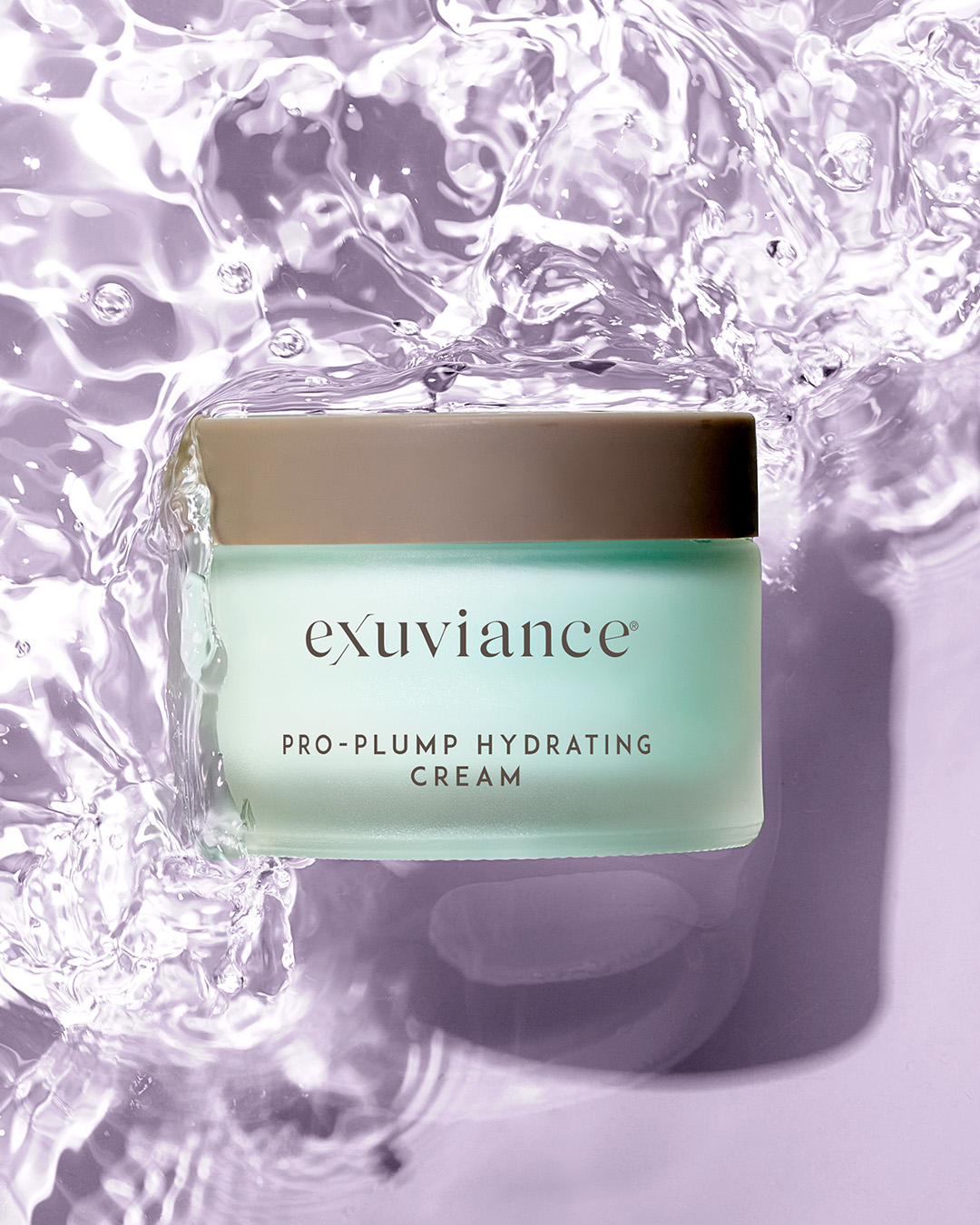 Kuva sosiaaliseen mediaan Exuviance Pro-Plump Hydrating Cream water post